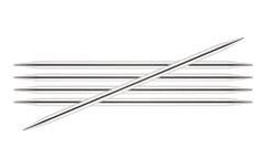 Nova Platina 6" (15cm) Double Pointed Needles