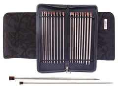 Nova Platina Straight Needle 14" Set - 120608